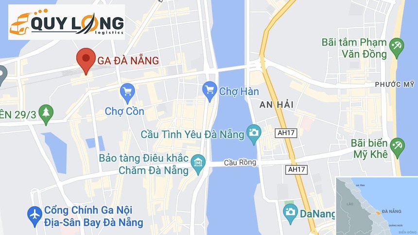 Bản đồ Ga Đà Nẵng